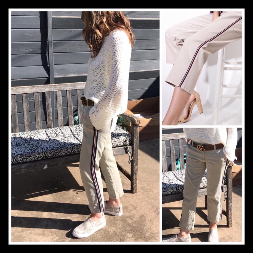 💞Side Swiped Ankle Pants💞